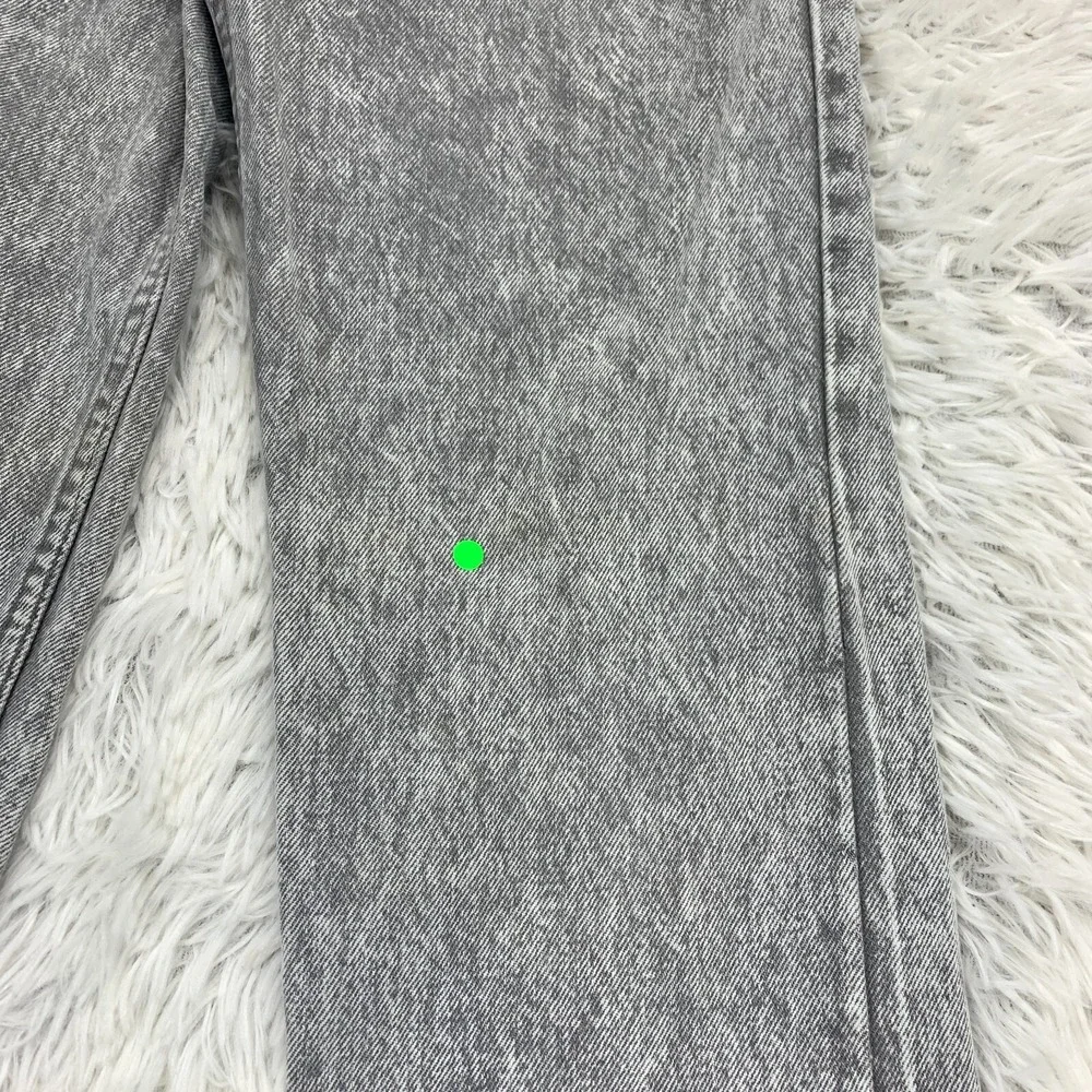 Vintage Levis Jeans‎ 25x31 Gray USA Straight Slim Grunge Denim Sliver Tab Retro
